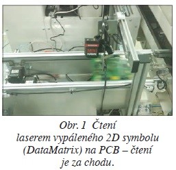 Traceabilita v procesu osazování desek plošných spojů